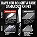 ArchKitchen 8 inch Professional Chef's Knife - Premium Japanese Damascus VG-10 Super Steel 67 Layer - Ergonomic G10 handle - Razor Sharp, Superb Edge Retention, Stain & Corrosion Resistant