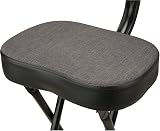 Fender 351 Seat and Guitar Stand Combo Collapsible Backrest Gray Tweed view 7