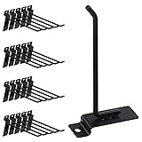 Swpeet 20Pcs 6 Inch Heavy Duty Slatwall Hooks