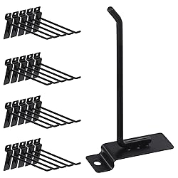 Swpeet 20Pcs 6 Inch Heavy Duty Slatwall Hooks