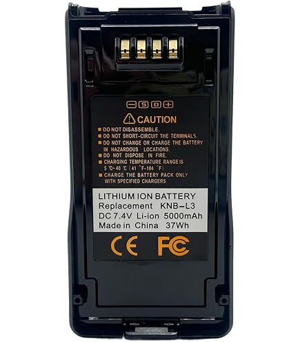 Amazon.com: KNB-L3 KNB-L2 KNB-L1 3400mAh Li-ion Battery for NX