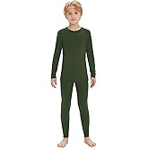 Iguana Unisex Kids 100% Merino Wool Base Layer Set Thermal Underwear Sets for Girls and Boys