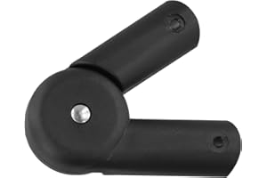 Camping Wagon Cart Handle Joint with 22mm ID & 210° Bend – for Durable Lightweight Plastic Replacement for Trolleys, Push Car