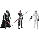 STAR WARS Clash of The Dark Side, 12-Inch Action Figure Set, 3-Pack of Figures & 4 Accessories, Toys for Kids Ages 4 and Up (Amazon Exclusive)