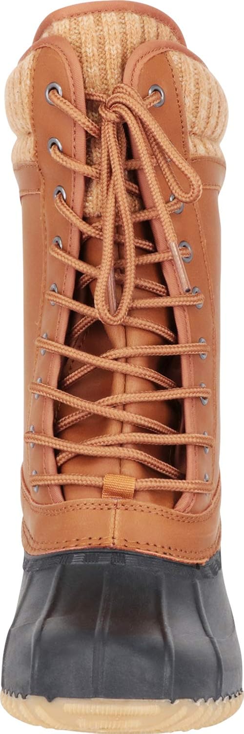 sweater cuff duck boot