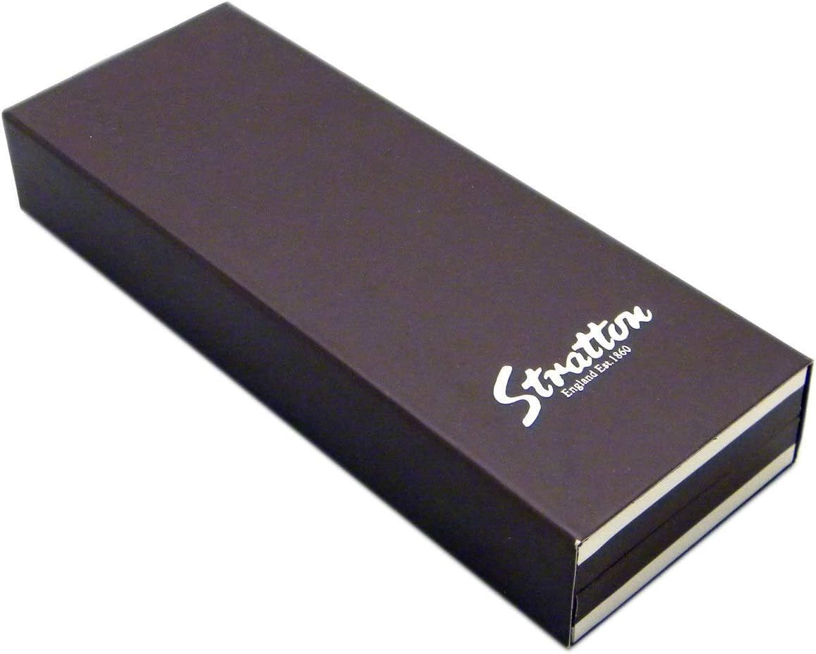 Stratton ST1004 Two Tone Rollerball And Ballpoint Pen Silver Gold Gift Set Refillable, Gold,Silver,Black, 1 count (Pack of 2) - Image 5