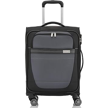 Travelite 'Meteor' Größe S Koffer, 55 cm, 38 liters, Schwarz, 89447-01