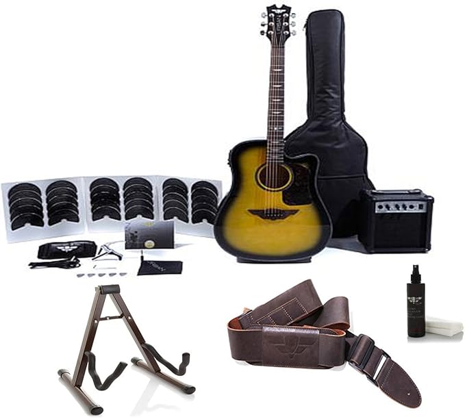 Keith Urban AcousticElectric Ripcord 40piece Guitar Package + Bonuses (Right Hand) Brazilian