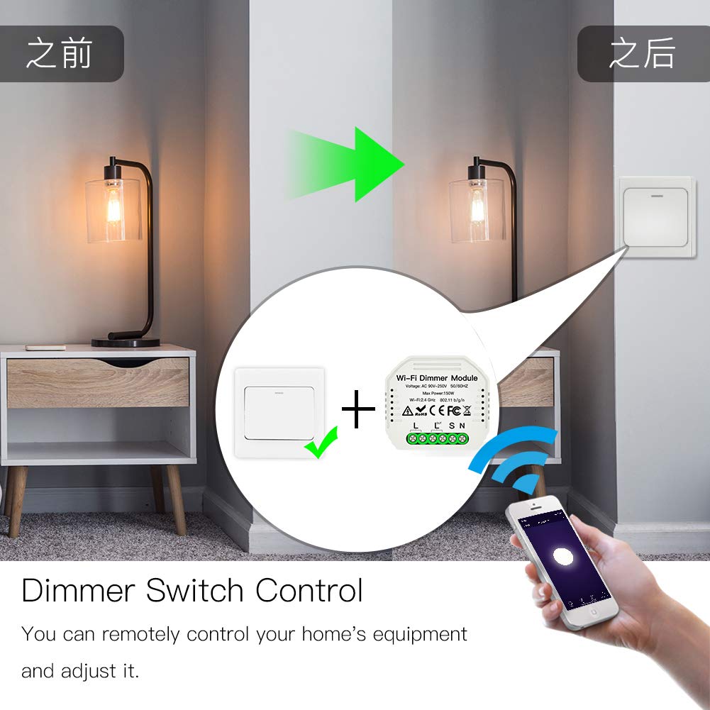 led dimmer google home