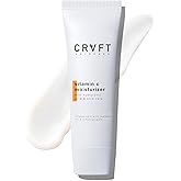 Hair Craft Co. Vitamin C Moisturizer for Face 1.7oz – Brightening Face Cream/Lotion for Radiance - Fight Aging and Wrinkles - All Skin Types - 30 Day Supply