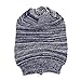 Sandistore Custom Beanie Hat Personalized Winter Knitted Hat Fashion Simple Design in Solid Colors
