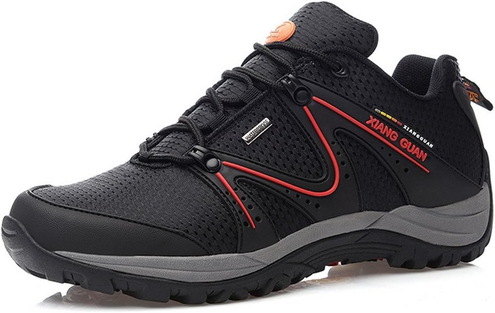 XG BOOAI Breathable Lightweight Non-Slip Hiking Shoe Trail Running Lafers