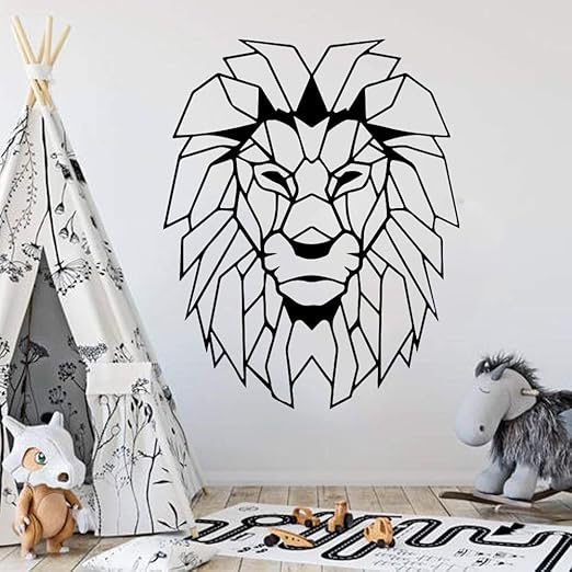 Wukongsun Gran Safari Geometrico Cabeza De Leon Africano