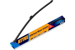 ATTKE Rear Wiper Blade for Mercedes-Benz GLA45 AMG 2016-2021/GLA250 2016-2021/GLC 300 250 350 2016-2021 OEM Genuine Style (12" Rear Wiper Blade)