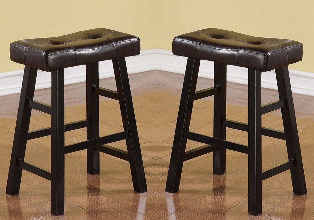 Best Chocolate Brown Bar Table Set With Stools