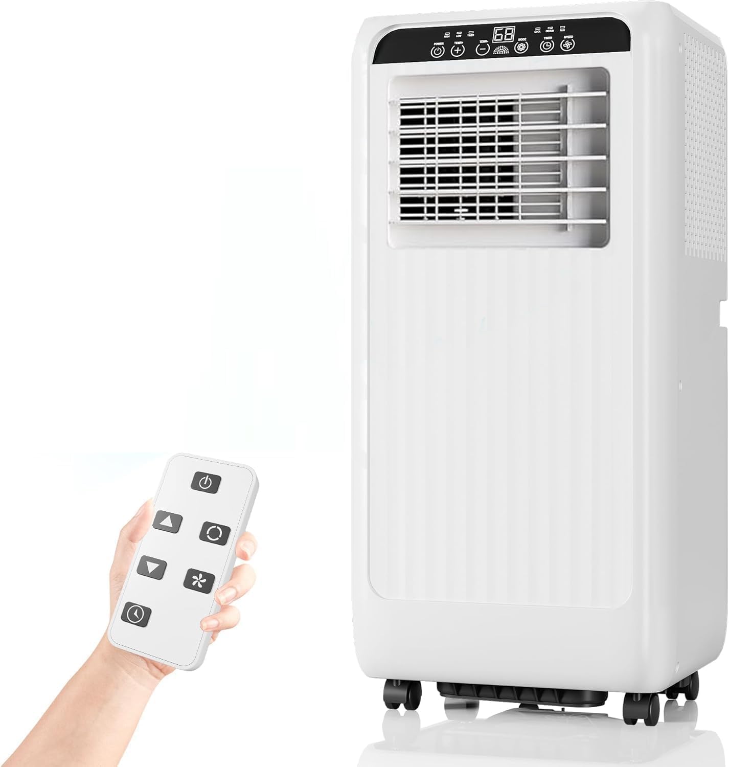 Photo 1 of (see notes) Portable Air Conditioners 8000 BTU, Energy Saving Air Conditioner with 3 Modes, Remote Control, and Quiet Operation, Perfect for Small Rooms, Apartments, and Dorms, Black