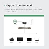 Tenda TEG1024G 24 Port Gigabit Unmanaged Ethernet Switch 10/100/1000 Mbps view 2