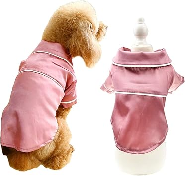 dog silk pajamas