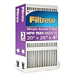 Filtrete 20x25x4 AC Furnace Air Filter, MPR