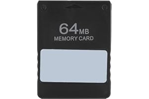 Memory Card for PS2, MCboot Card FMCB V1.953 High Speed Storage Memory Card for PS2 - Plug and Play, 8MB/16MB/32MB/64MB (64MB