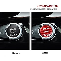 Engine Push Start Stop Button Cover Trim for BMW X5