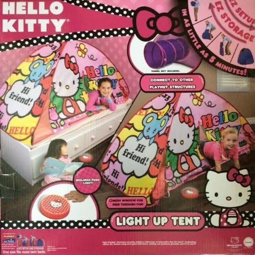 Easy Twist Hello Kitty Light Up Tent