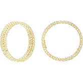 DelPia, Three-Rows Diamond Ring in 18kt Yellow Gold and Sterling Silver (8)