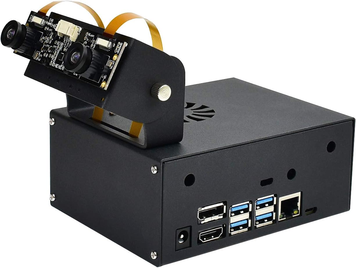Waveshare Metal Case Type C for Jetson Nano Developer Kit and B01 Version, with Camera Holder, Cooling Fan - Image 4