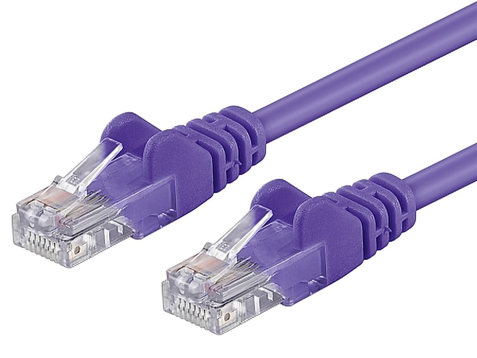 Premium Cord Patch Cable UTP RJ45-RJ45 Level 5e 10 m Purple