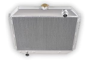 LUXERAD OHOB-COOL 4 Row High Performance Full Aluminum Radiator 1966-1979 67 68 69 78 Ford F100 F150 F250 F350 Bronco Custom Ranger Pickup Truck V8 (CU433)