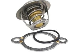 QuickMariner Boating Thermostat Repair Kit for Vol-vo Penta 4.3 5.0 5.7 L V6 & V8 Marine Sterndrive Inboard Engine Replace 3587597 3852111 3852071 Sierra 18-3618 18-3615