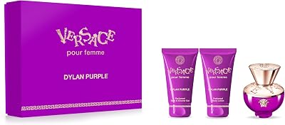 Versace Dylan Purple Eau de Parfum 50ml 3-Piece Gift Set 2023