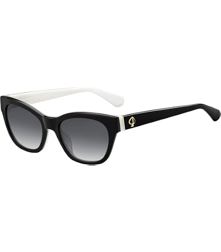 Kate Spade Karina 8079O Black Cat Eye Sunglasses Gradient Grey Lenses 56mm Kate Spade KARINA/S Sunglasses | FREE Shipping - Go-Optic  main image 3