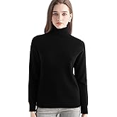 Chanyarn Women's 100% Pure Cashmere Sweater Turtleneck Long Sleeve Warm Soft 2025 Fall Winter Knit Pullover