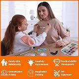 HONGTEYA 28 Colors Crystal Jewellery Making Kit 1630 Pcs Beads Tools view 6