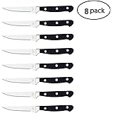 Ginsu Essential Series 6 Piece Stainless Steel Steak Knives Set