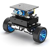 Yahboom STM32 2wd Self-Balancing Robot,Two-Wheeled Intelligent Robot Chassis Kit,PID Obstacle Avoidance Encoder Motor (Standard Kit)