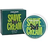 Men Rock Shave Cream - Sicilian Lime - Mens Shaving Cream - Moisturizing Shaving Foam for Men - Non-Drying Formula - Cruelty-Free - 3.5 oz