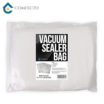 Comfecto 100 Pc 10 X14 Gallon Commercial Grade 3 5 M!   il Embossed - 