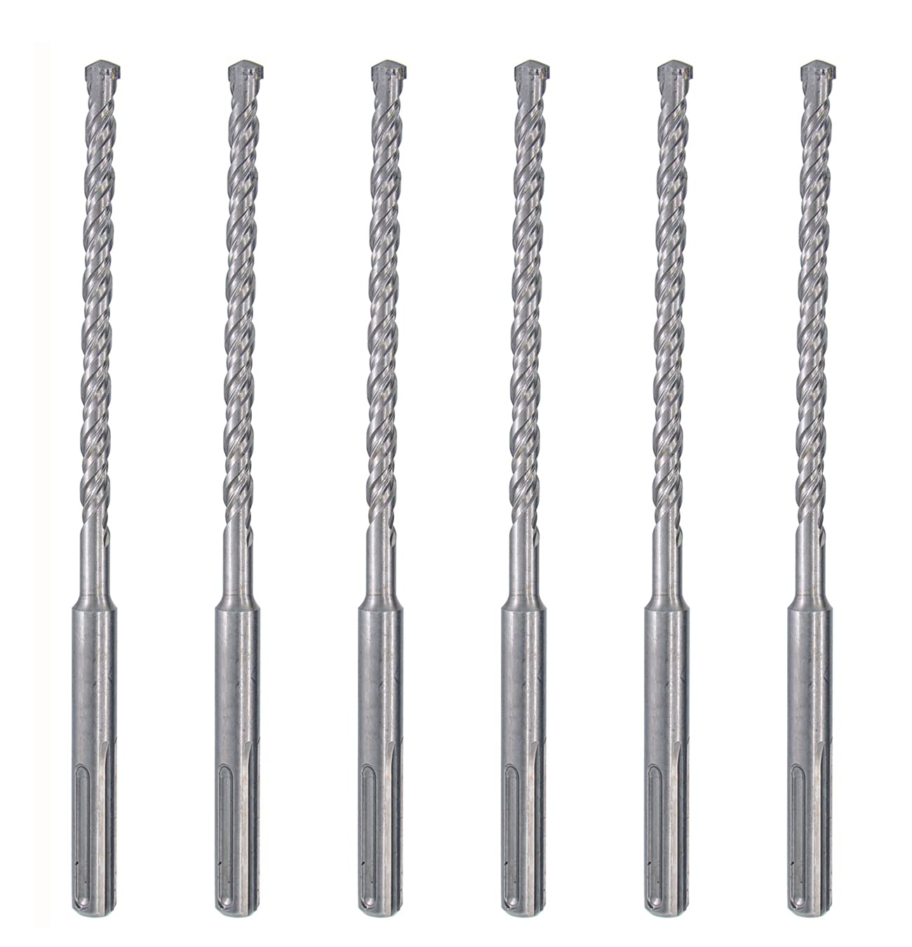 SDS Plus Hammer Drill Bit 6Pcs 5/32 in. x 6