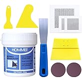 Drywall Repair Kit,Drywall Hole Patch Repair Kit,Wall Spackle Paste 9.8OZ to Fix Wall Surface Holes and Creak Damage with White Wall Repair Putty,Scraper,Sanding Pad Fill Quick and Easy Solution