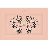 Spiderwebs Face Jewels ✮ Mercy London Spider Costume Accessories Face Gems Jewels All In One Halloween Headpiece Stick On