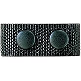 Bianchi 7406 Belt Keeper AccuMold, Pack of 4, Black, Snap, 2.25 in.