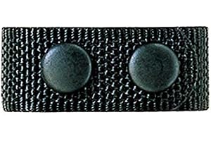 BIANCHI 7406 Belt Keeper AccuMold, Pack of 4, Black, Snap, 2.25 in.