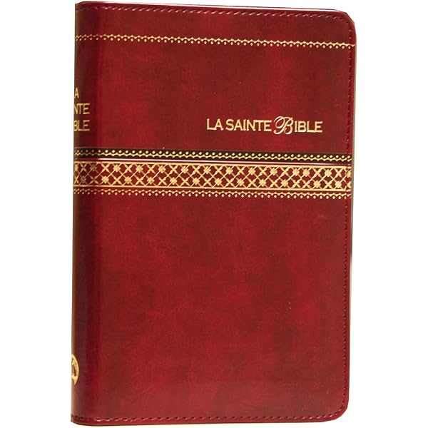 フランス語の聖書 LA SAINTE BIBLE オリーブウッド木製カバー Amazon