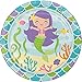 Mermaids Under The Sea Birthday Party Supplies Set Plates Cups Napkins Tableware Kit for 16 Guests by PCBS