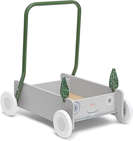 carrito andador bebe madera