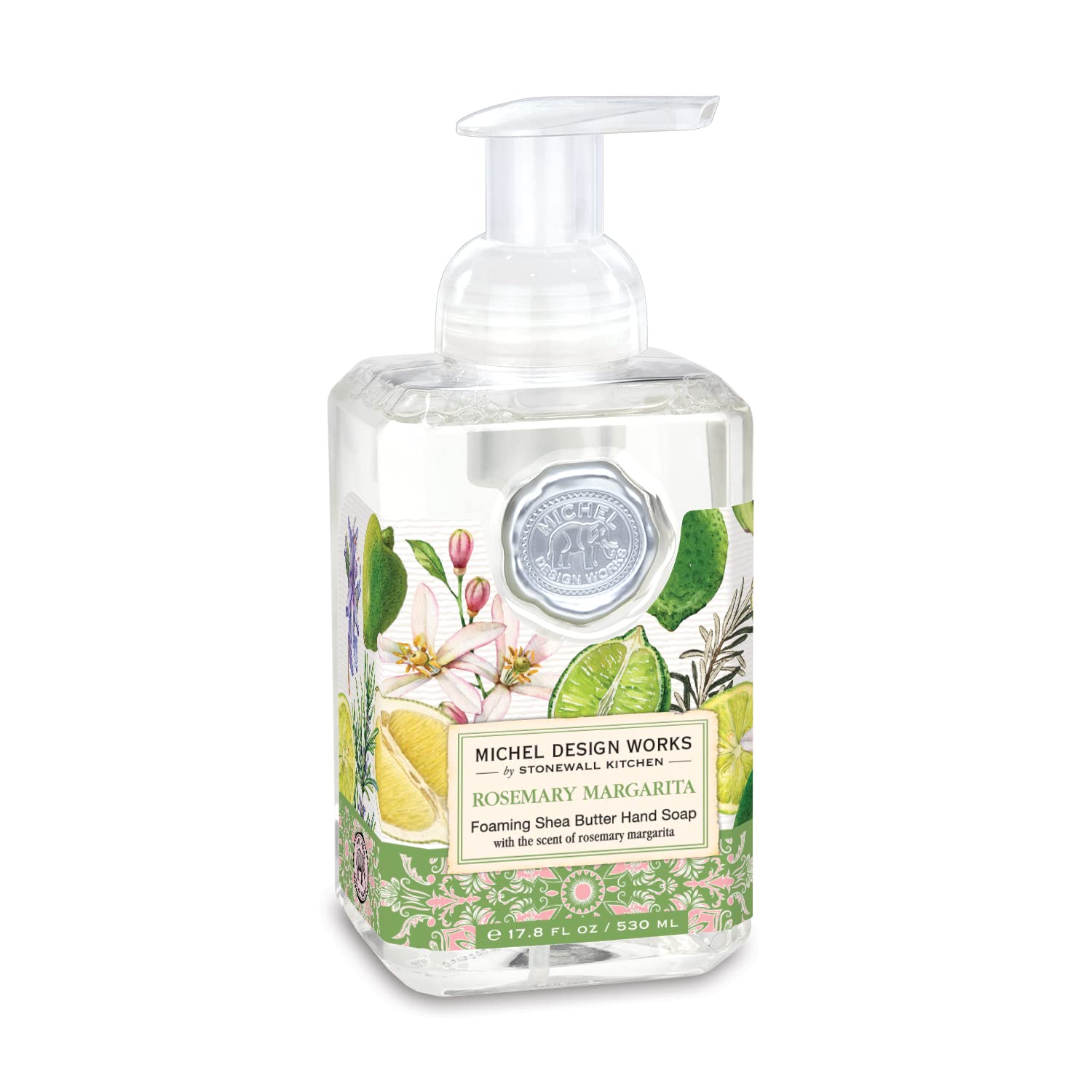 Michel Design Works Rosemary Margarita Foaming Hand Soap - 530ml, 17.8 Fl Oz