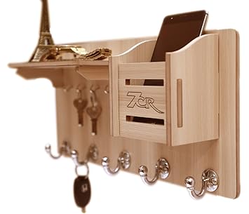 7Cr Beautiful Wooden Shelf For Home Decor/Wall Shelf Rack Set/Wall Mount Stylish Multipurpose