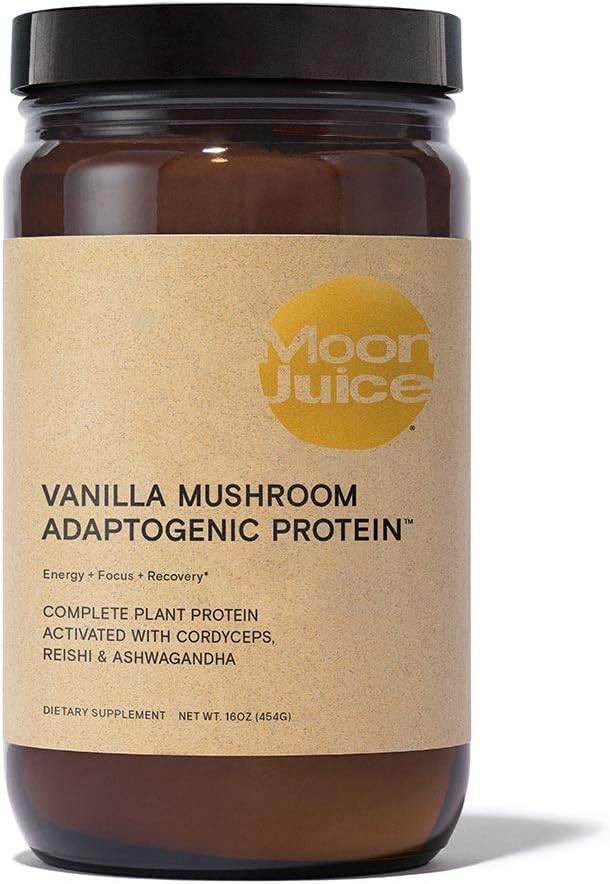 Moon Juice - Vanilla Mushroom Adaptogenic Protein | Energy, Focus, and Recovery: Health & Personal Care